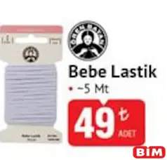 ÖREN BAYAN BEBE LASTİK 5 MT